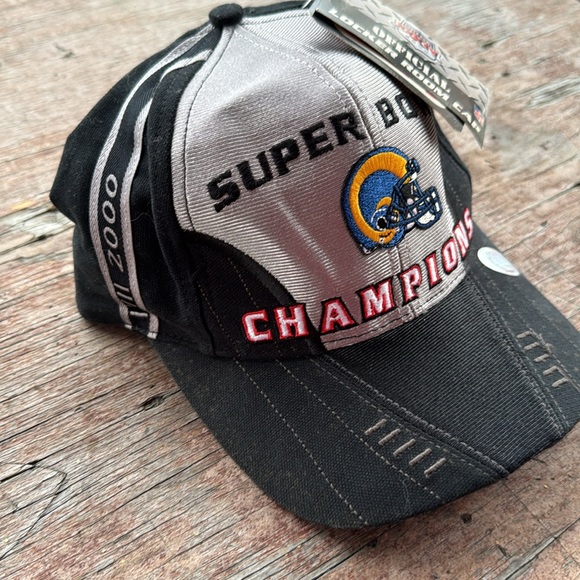 Vintage St Louis Rams Superbowl Champions Hat / New / Puma / NFL - Picture 3 of 9